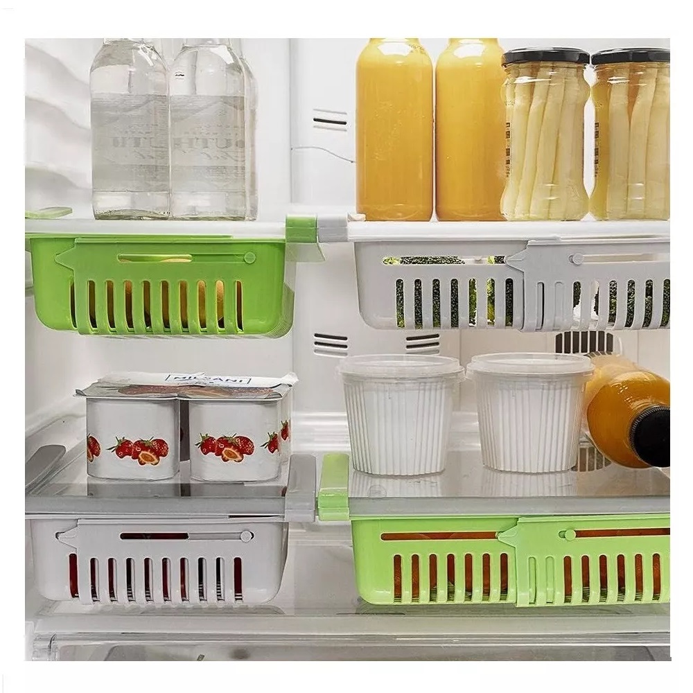 Miniatura 3 de Organizador Ajustable Para Nevera Pack 4